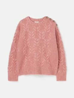 Pink Cable Knit Jumper -UK Clothing Sales 2024 670344s6