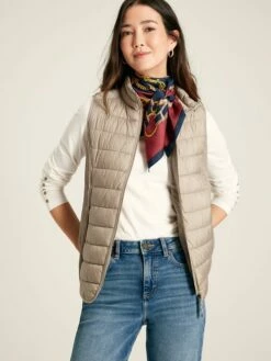 Pearl Showerproof Padded Gilet