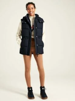 Navy Showerproof Padded Gilet -UK Clothing Sales 2024 677246s5