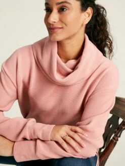 Pink Ottoman Cowl Neck Sweatshirt 11 Pink Ottoman Cowl Neck Sweatshirt -UK Clothing Sales 2024 686978s4