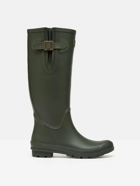 Green Tall Plain Wellies 3 Green Tall Plain Wellies