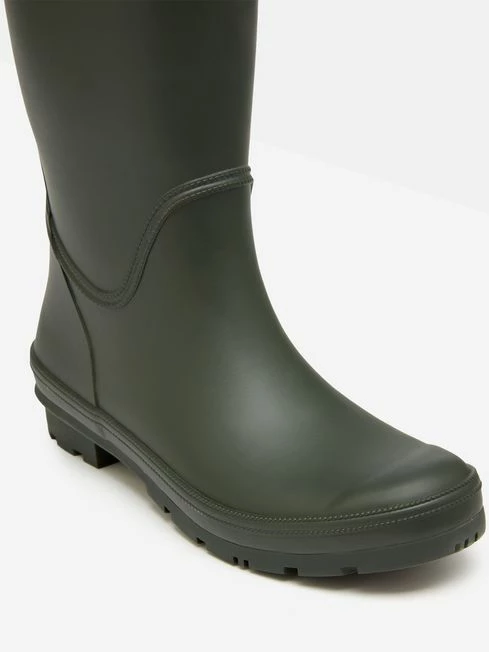 Green Tall Plain Wellies 6 Green Tall Plain Wellies - Image 4