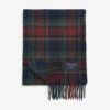 Red/Navy Wool Scarf -UK Clothing Sales 2024 752973s