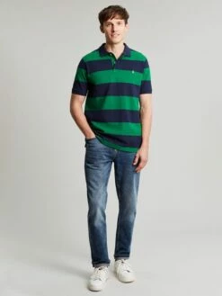 Navy/Green Polo Shirt -UK Clothing Sales 2024 759752s3