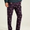 Purple Mallards Printed Pyjama Bottoms -UK Clothing Sales 2024 759807s