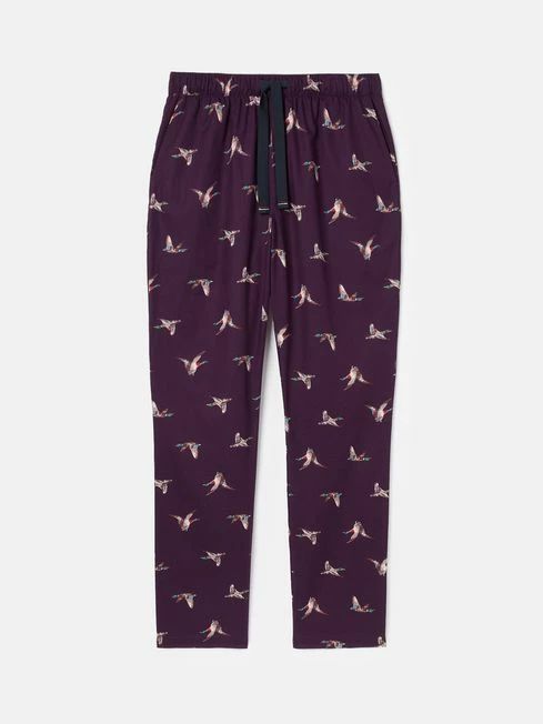 Purple Mallards Printed Pyjama Bottoms 7 Purple Mallards Printed Pyjama Bottoms - Image 5