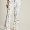 Joules Luna Light White Pyjama Bottoms -UK Clothing Sales 2024 787219s