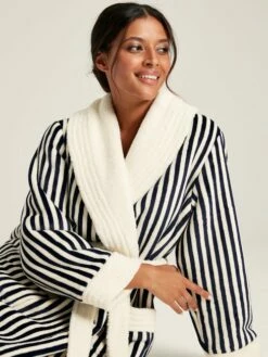 Navy Stripe Dressing Gown 9 Navy Stripe Dressing Gown -UK Clothing Sales 2024 811417s3