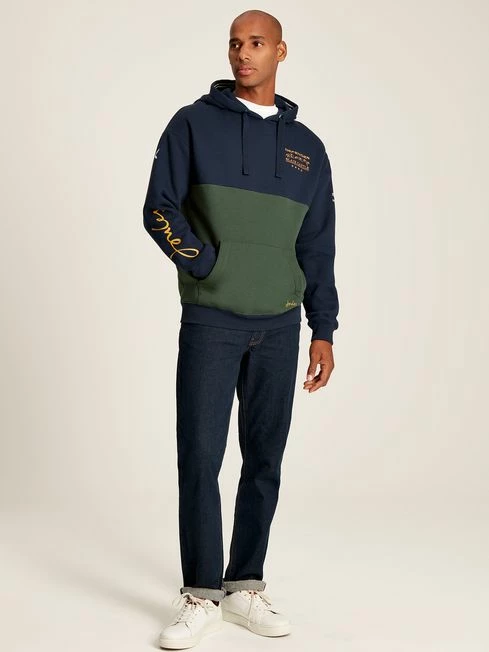 Navy Blue Unisex Hooded Sweatshirt 5 Navy Blue Unisex Hooded Sweatshirt - Image 3