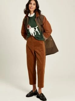 Dark Green Intarsia Knit Jumper 10 Dark Green Intarsia Knit Jumper -UK Clothing Sales 2024 824 520s3