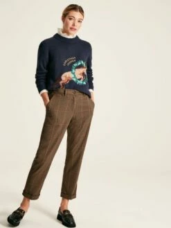 Navy Intarsia Christmas Jumper -UK Clothing Sales 2024 831435s3