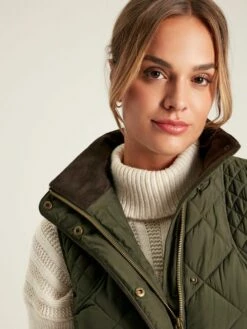 Green Showerproof Quilted Gilet -UK Clothing Sales 2024 837850s5