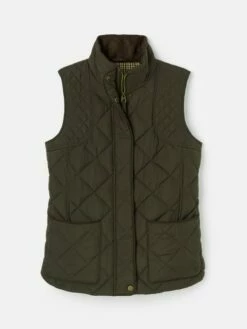 Green Showerproof Quilted Gilet -UK Clothing Sales 2024 837850s8