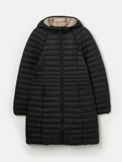 Black Showerproof Long Packable Jacket -UK Clothing Sales 2024 847289s6