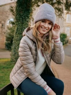 Purple Soft Oversized Beanie