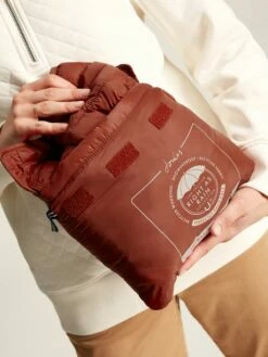 Red Showerproof Packable Padded Jacket -UK Clothing Sales 2024 904668s5