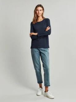 Blue Crew Long Sleeve Top -UK Clothing Sales 2024 905716s3