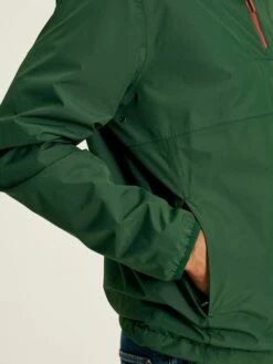 Green Popover Waterproof Jacket -UK Clothing Sales 2024 913667s5