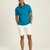 Turquoise Classic Fit Polo Shirt -UK Clothing Sales 2024 922090s