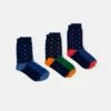 Spot Striking Cotton Socks 3 Pack -UK Clothing Sales 2024 946956s