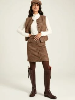 Avery Check Tweed Skirt -UK Clothing Sales 2024 948097s3