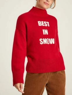 Red Best In Snow Jumper -UK Clothing Sales 2024 953687s7