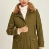 Green Tweed Jacket With Removable Gilet -UK Clothing Sales 2024 956 845s