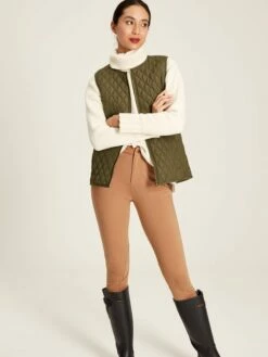 Green Tweed Jacket With Removable Gilet -UK Clothing Sales 2024 956 845s5