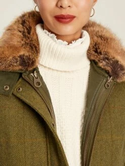 Green Tweed Jacket With Removable Gilet -UK Clothing Sales 2024 956 845s7