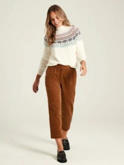 Alba™ Cream Fair Isle Jumper