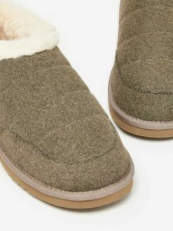 Tan Brown Faux Fur Lined Slippers -UK Clothing Sales 2024 964991s5