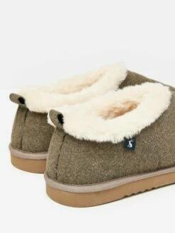 Tan Brown Faux Fur Lined Slippers -UK Clothing Sales 2024 964991s6