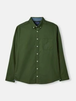 Oxford Green Classic Fit Shirt -UK Clothing Sales 2024 970122s7