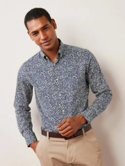 Blue Print Shirt