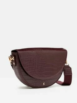 Burgundy Red Half Moon Cross Body Bag 12 Burgundy Red Half Moon Cross Body Bag -UK Clothing Sales 2024 C00062s5