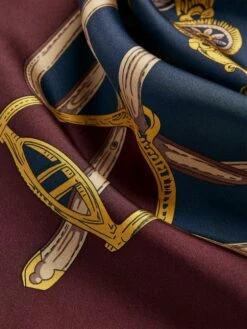 Blue Silk Square Scarf 13 Blue Silk Square Scarf -UK Clothing Sales 2024 C09661s6