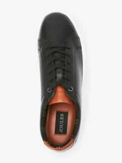 Black Leather Trainers -UK Clothing Sales 2024 C14066s3