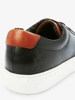 Black Leather Trainers -UK Clothing Sales 2024 C14066s4