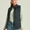Navy Blue Showerproof Padded Gilet -UK Clothing Sales 2024 C15 627s
