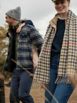 Checked Scarf -UK Clothing Sales 2024 C20665s4