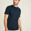 Navy Blue Plain Jersey T-Shirt -UK Clothing Sales 2024 C23347s