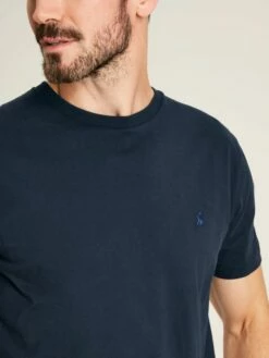 Navy Blue Plain Jersey T-Shirt 9 Navy Blue Plain Jersey T-Shirt -UK Clothing Sales 2024 C23347s3