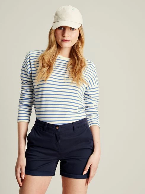 Blue Drop Shoulder Long Sleeve Top 3 Blue Drop Shoulder Long Sleeve Top