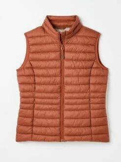 Red Showerproof Packable Gilet -UK Clothing Sales 2024 C35985s6