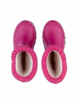 Start Rite Pink Mudbuster Fleece Lined Warm Cosy Wellies -UK Clothing Sales 2024 C38 269s3