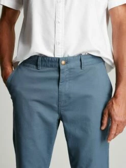 Blue Slim Fit Chinos -UK Clothing Sales 2024 C39 713s5