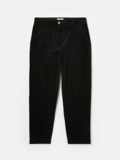 Black Cord Tapered Leg Trousers -UK Clothing Sales 2024 C39195s6