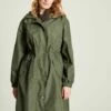 Green Waterproof Packable Raincoat -UK Clothing Sales 2024 C45 761s