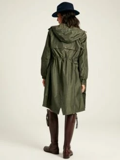 Green Waterproof Packable Raincoat -UK Clothing Sales 2024 C45 761s4