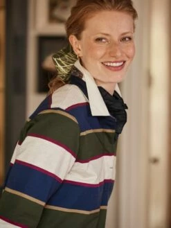 Green Rugby Shirt -UK Clothing Sales 2024 C66 583s6